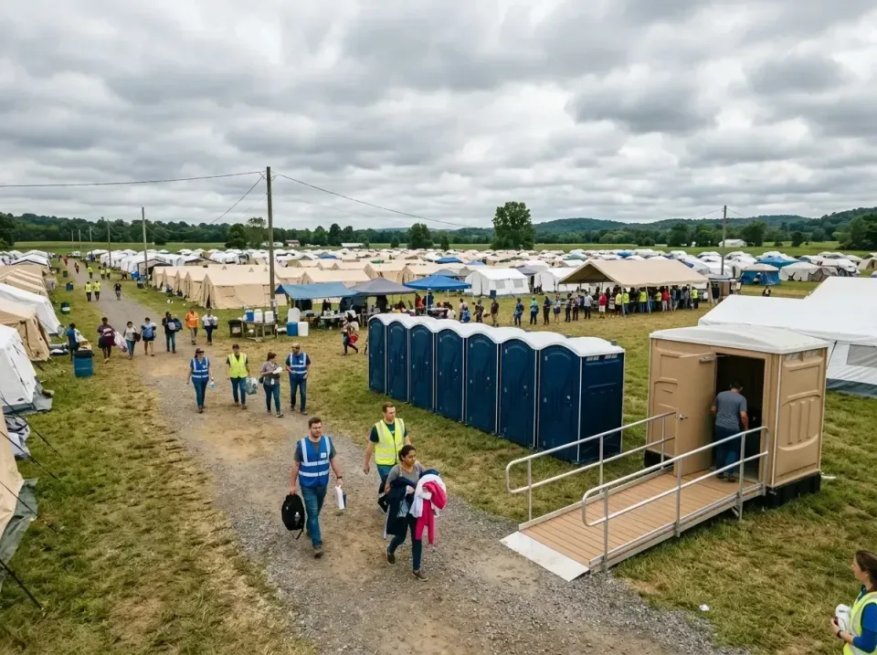 disaster-relief-camp-restrooms-010 — frequently asked questions, Dumpster & Portable Bathrooms Rental in St. Cloud, MN